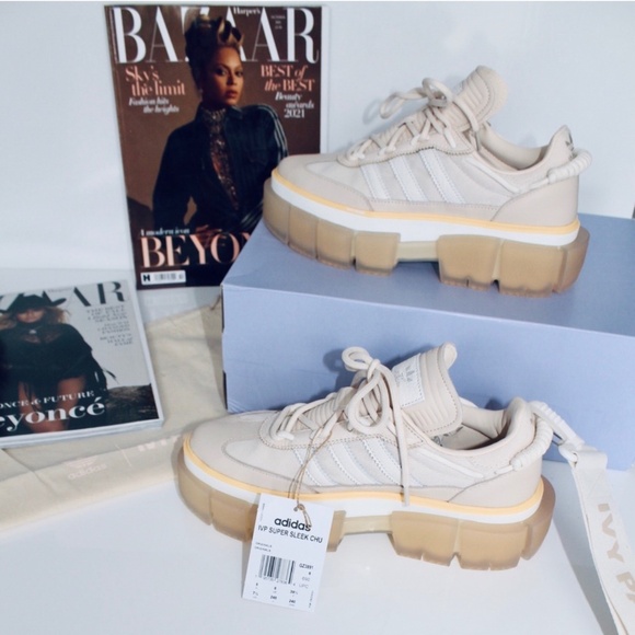 ADIDAS Super Sleek Chunky Beyonce Ivy Park Halls of Ivy Beige - Picture 3 of 6